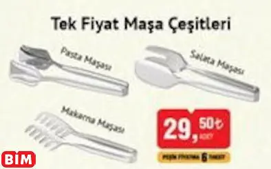 TEK FİYAT MAŞA ÇEŞİTLERİ